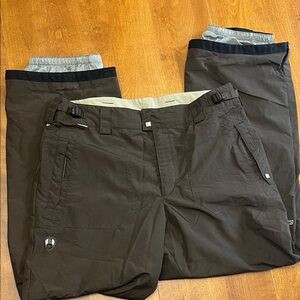 Columbia Convert Men's Brown Snow Ski Pants
